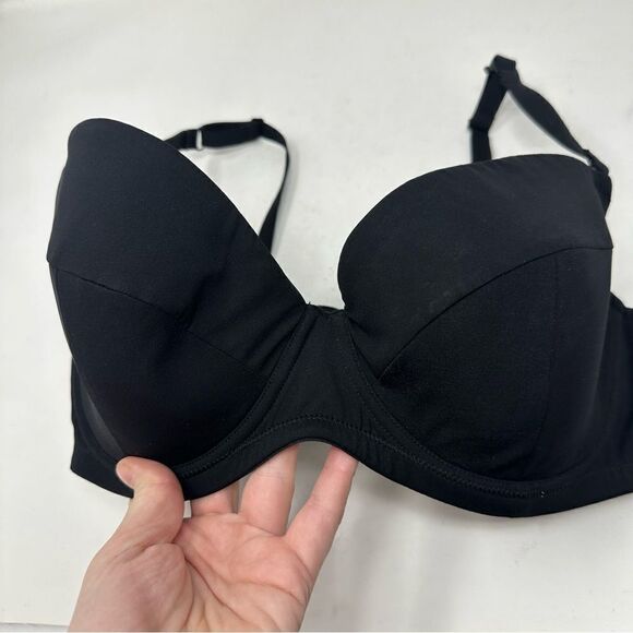 The Kit Undergarments Black Balconette Bra 36DD - Picture 3 of 6